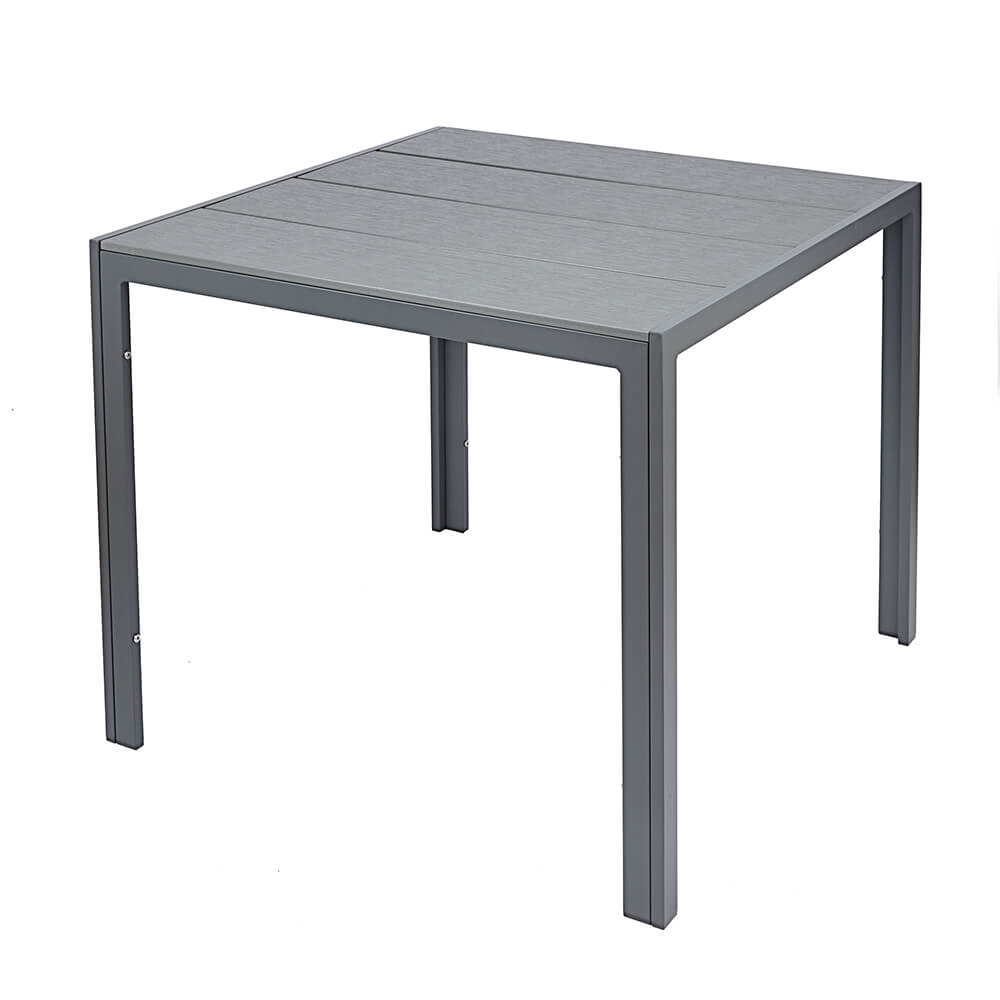 Grey Outdoor Table - Square Table